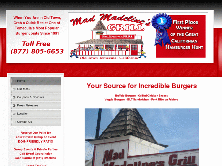 www.madmadelinesgrill.com