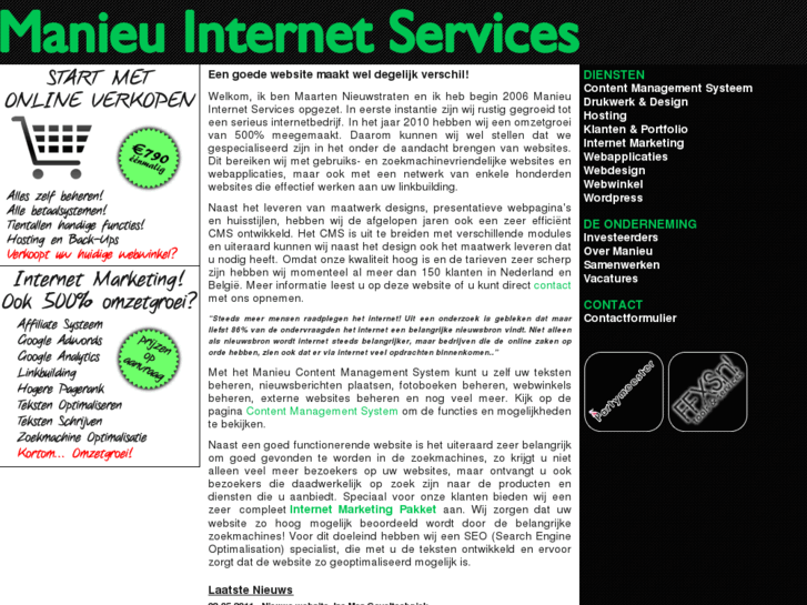 www.manieuinternetservices.nl