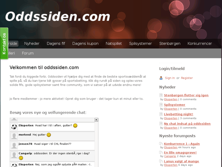 www.oddssiden.com