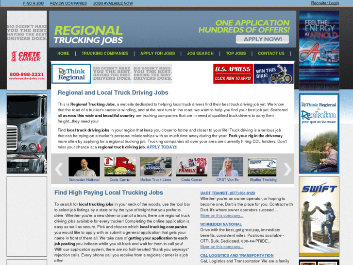 www.regionaltruckingjobs.com