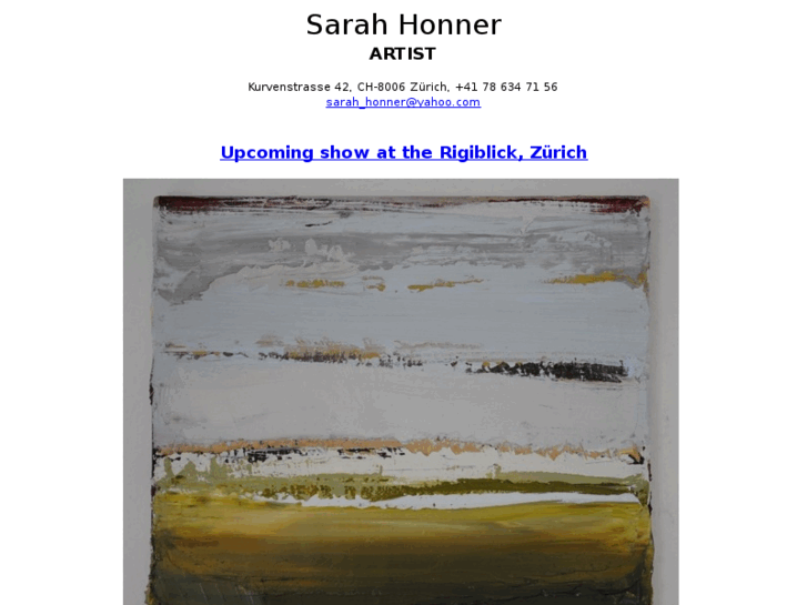 www.sarahhonner.com