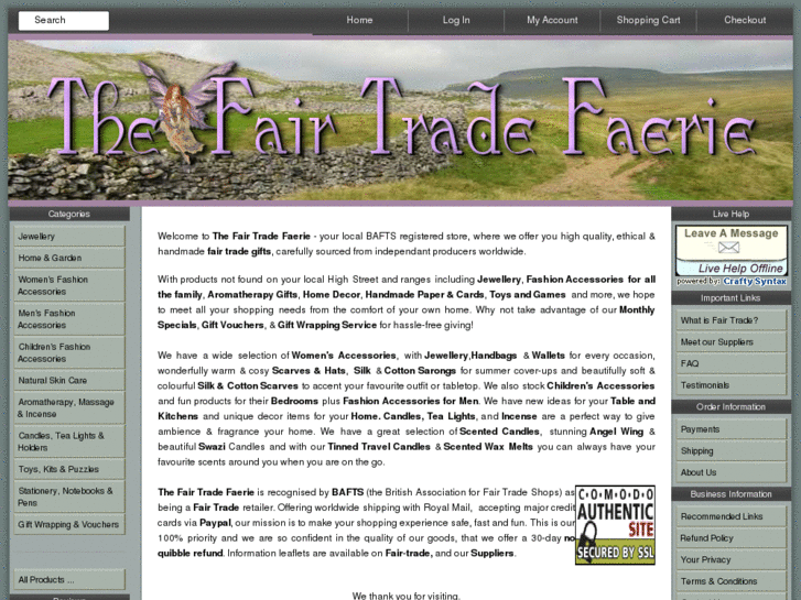 www.thefairtradefaerie.co.uk