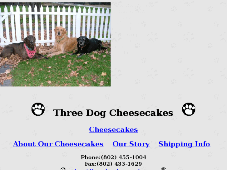 www.threedogcheesecakes.com