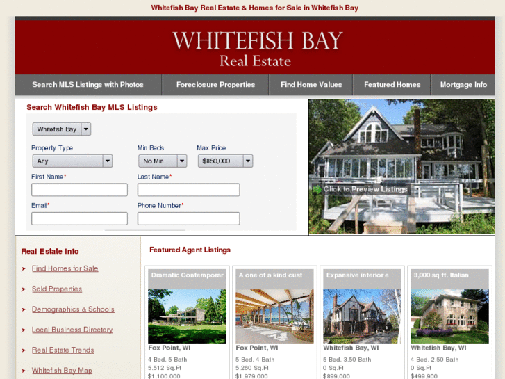 www.whitefishbayhomesforsale.com
