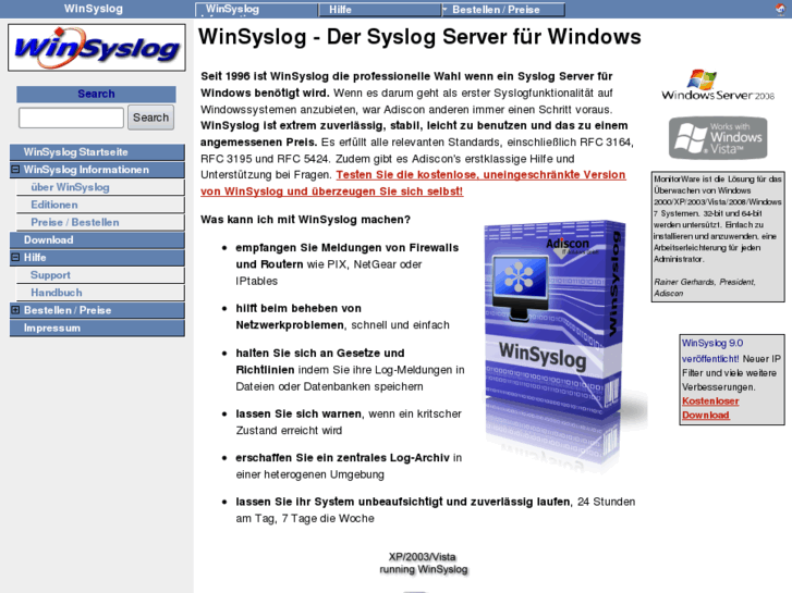 www.winsyslog.de