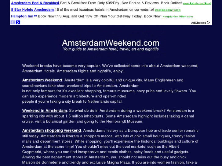 www.amsterdamweekend.com