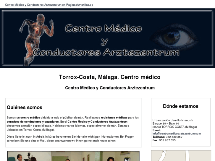 www.centromedicoarztezentrum.com