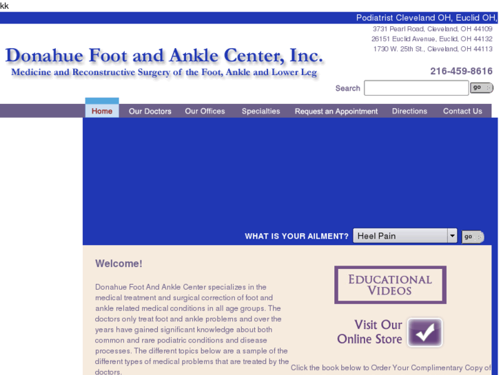 www.donahuefootandanklecenter.com