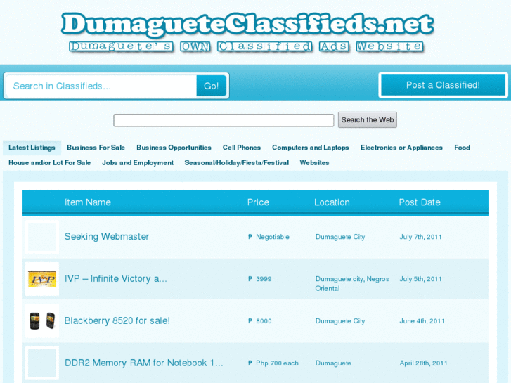 www.dumagueteclassifieds.net