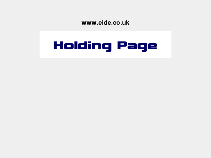 www.eide.co.uk