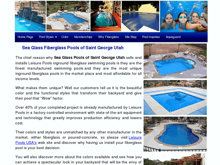 www.fiberglassingroundpoolssaintgeorge.com