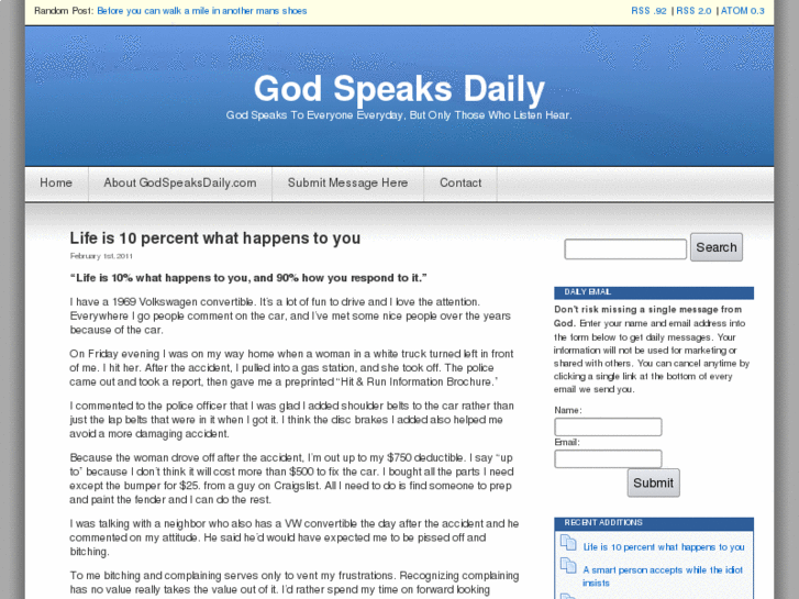 www.godspeaksdaily.com