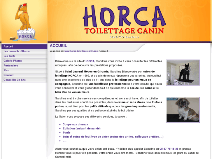 www.horca-toilettage-canin.com