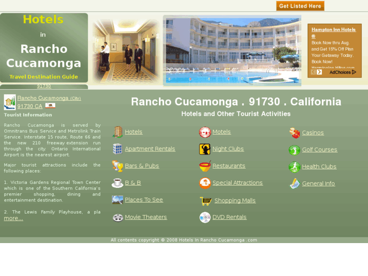 www.hotelsinranchocucamonga.com