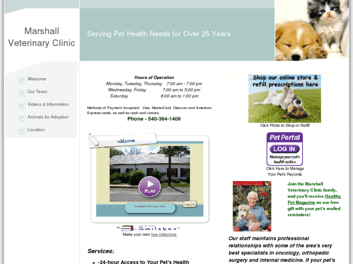 www.marshallveterinaryclinic.com