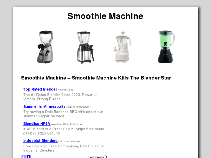 www.mysmoothiemachine.com