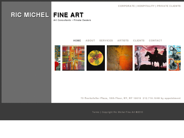 www.ricmichelfineart.com