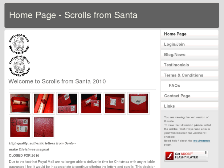 www.scrollsfromsanta.co.uk