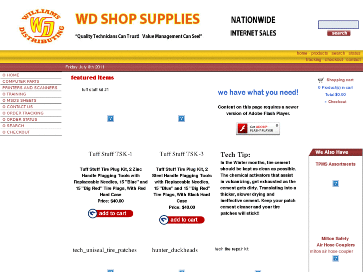 www.wdshopsupplies.com