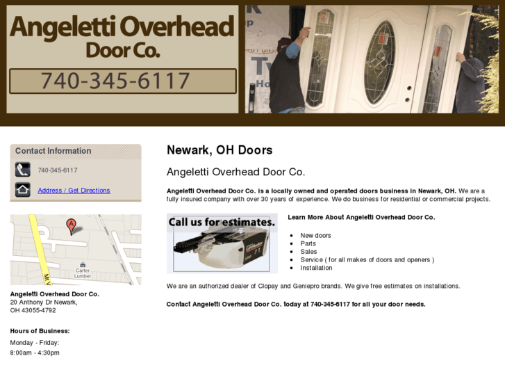 www.angelettioverheaddoor.com