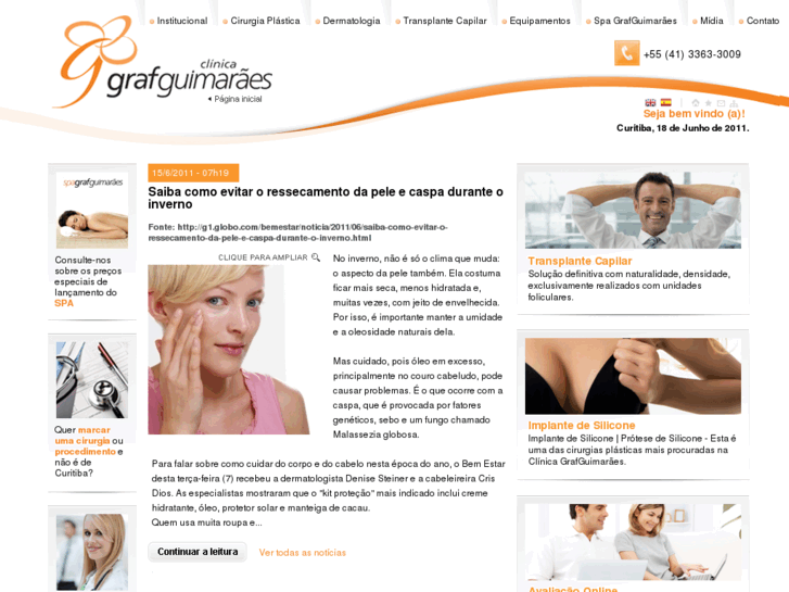 www.clinicagrafguimaraes.com.br