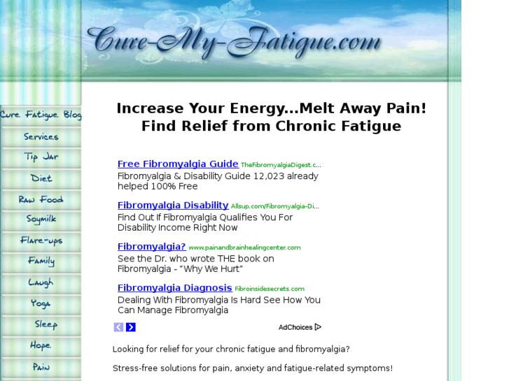 www.cure-my-fatigue.com