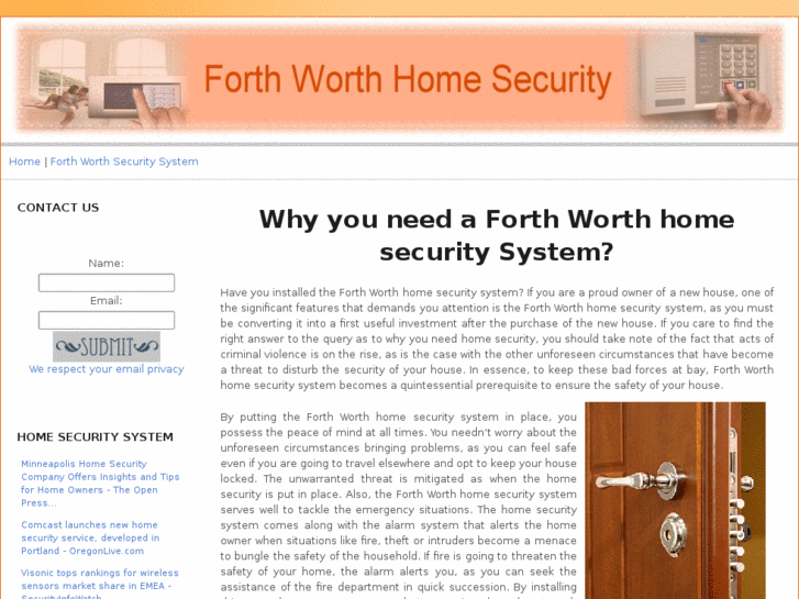 www.fortworthhomesecurity.com