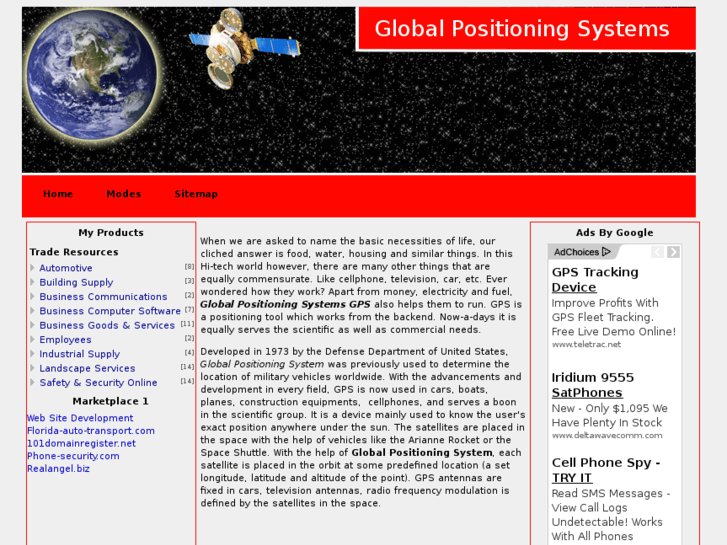 www.global-positioning-systems.net