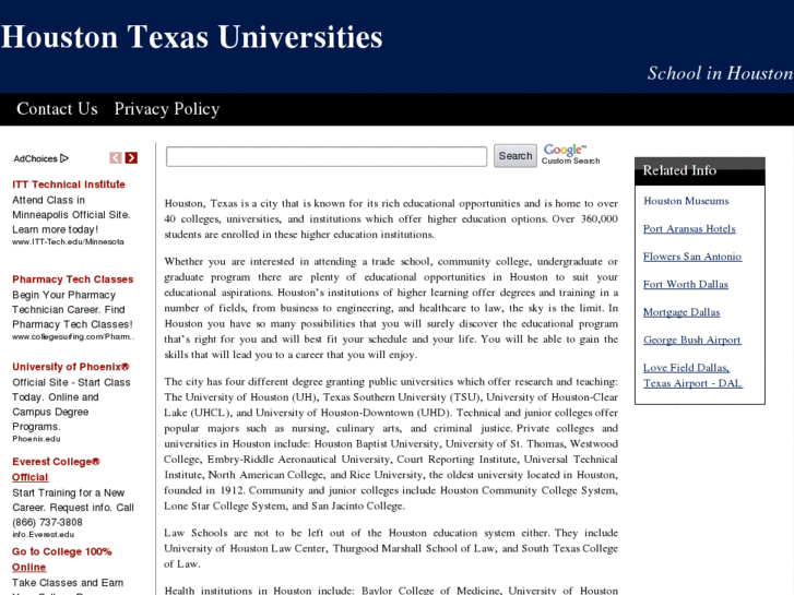 www.houstontexasuniversities.com