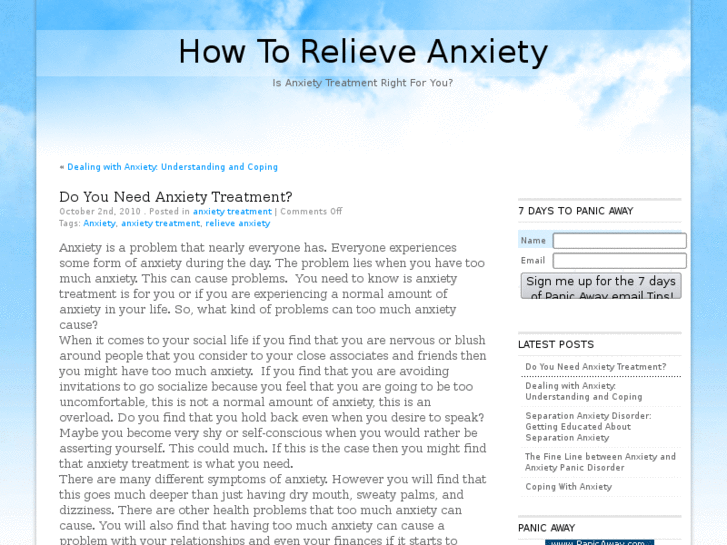 www.howtorelieveanxiety.org