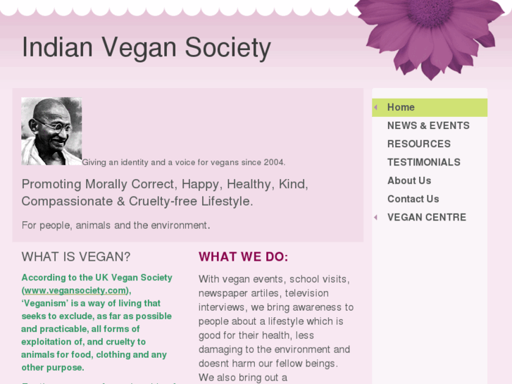 www.indianvegansociety.com