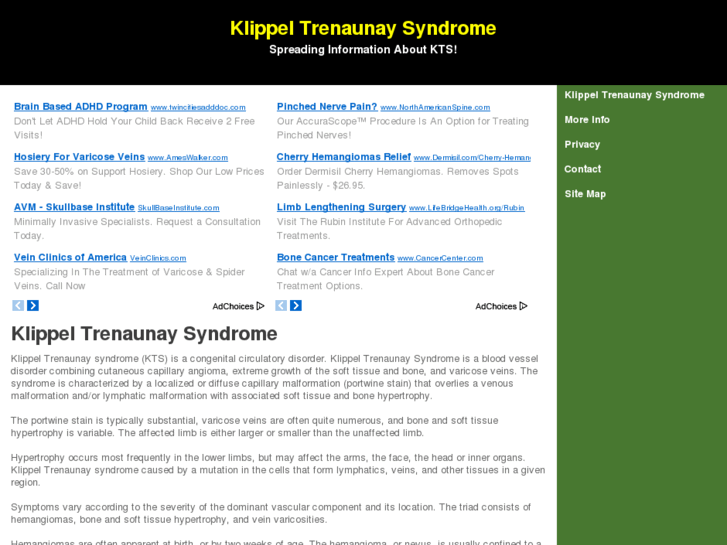 www.klippeltrenaunaysyndrome.com