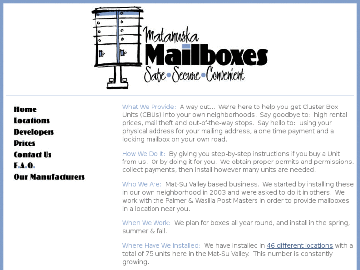 www.matanuskamailboxes.com