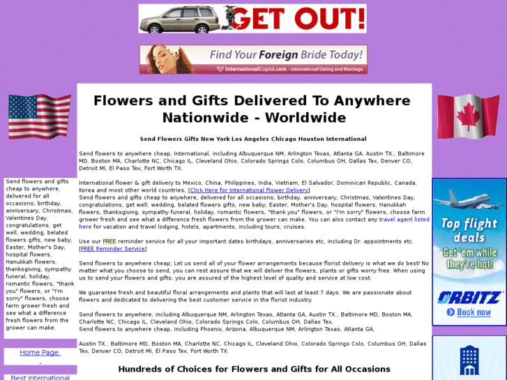www.sendflowerstoanywhere.com