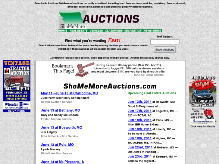 www.shomemoreauctions.com