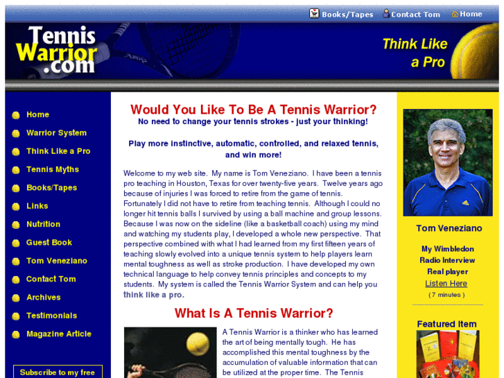 www.tenniswarrior.com