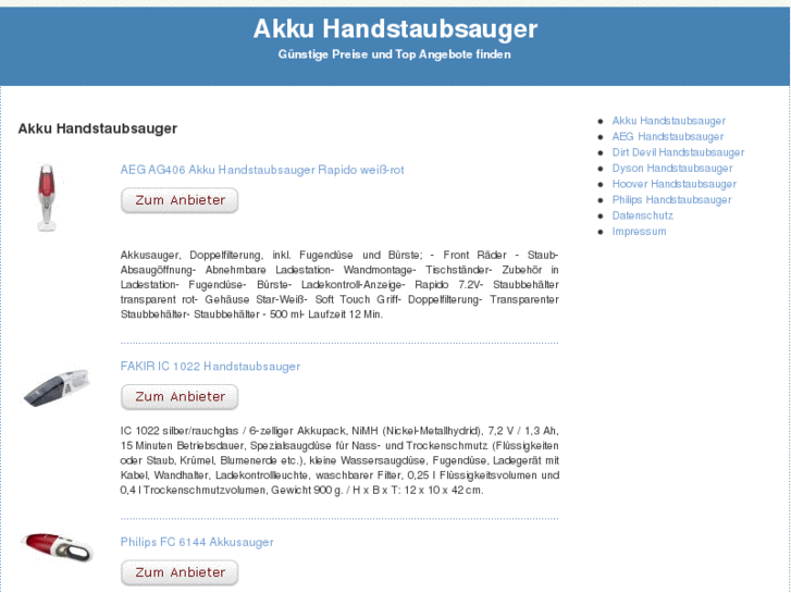 www.akkuhandstaubsauger.de