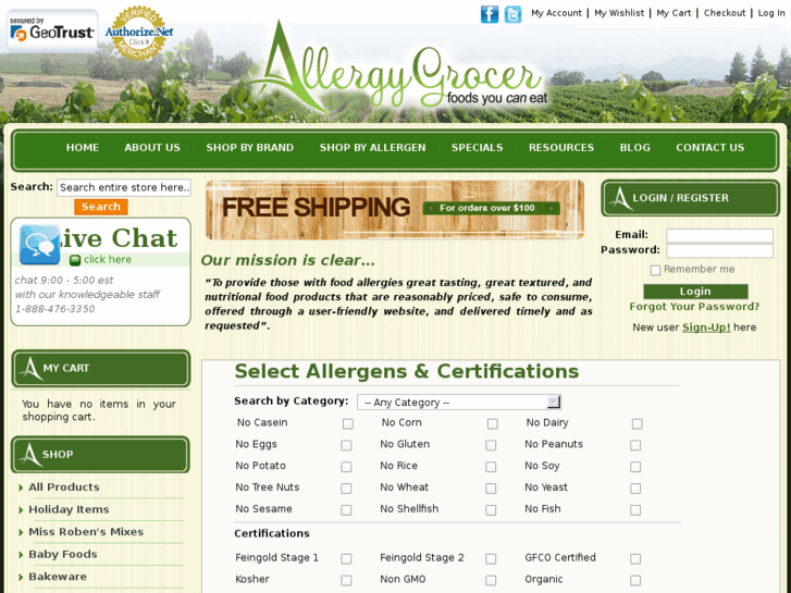 www.allergygrocer.com