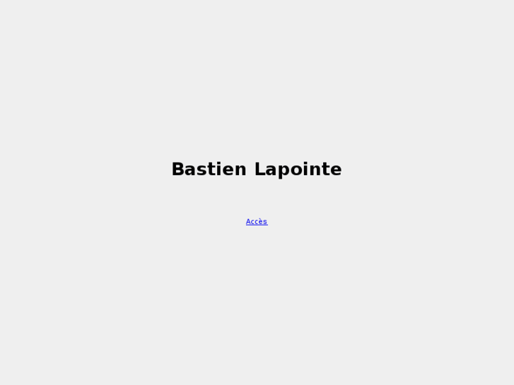 www.bastienlapointe.com