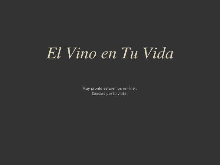 www.elvinoentuvida.es