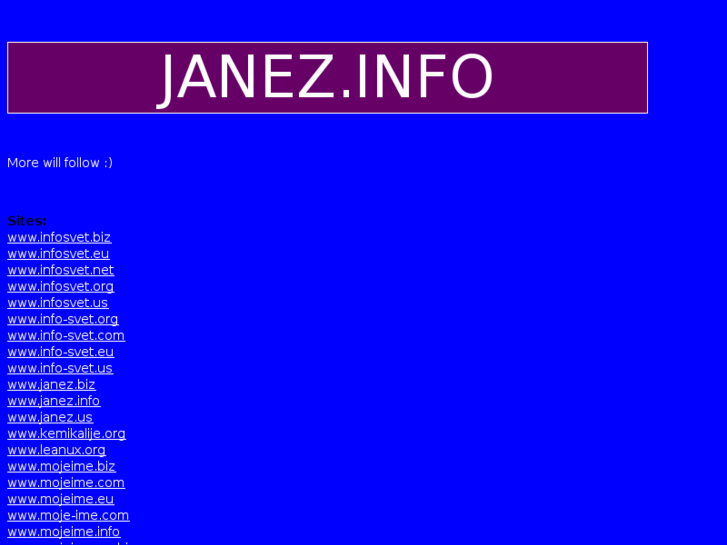 www.janez.us