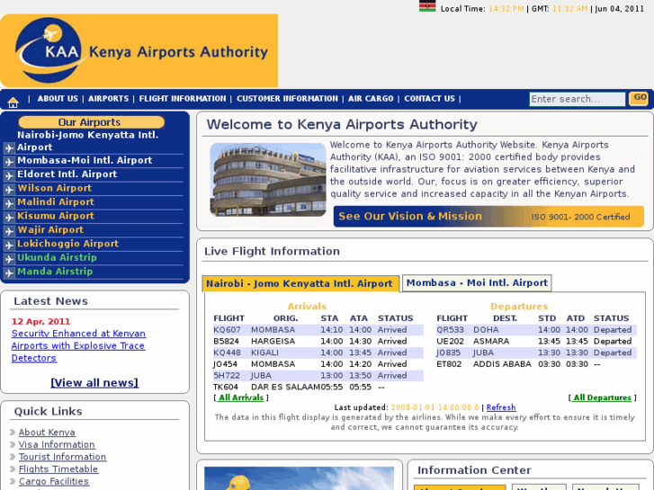 www.kenyaairports.co.ke