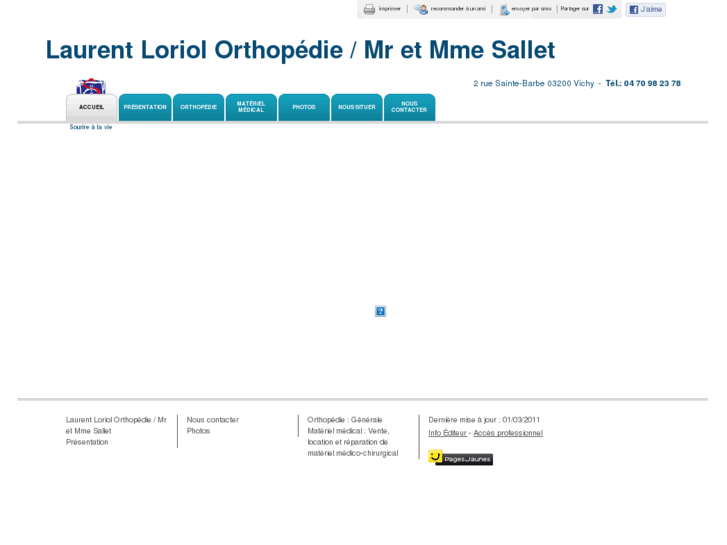 www.laurent-loriol-orthopedie.com