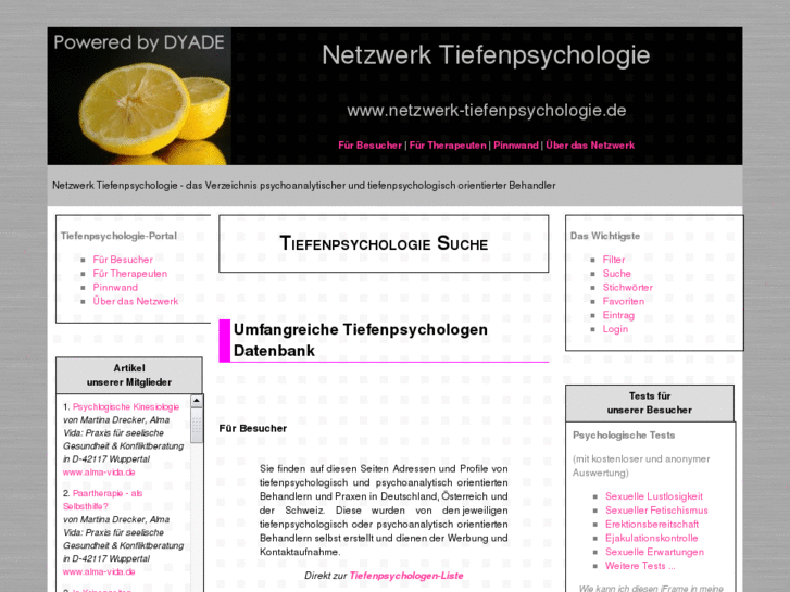 www.netzwerk-tiefenpsychologie.de