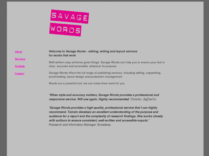 www.savagewords.com