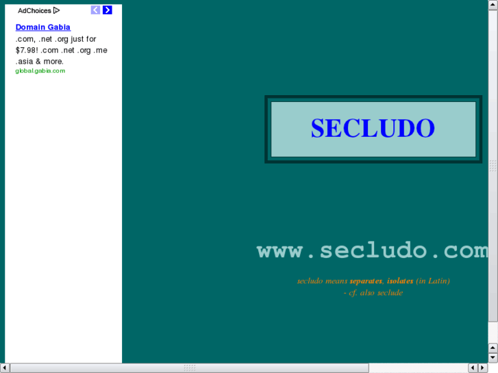www.secludo.com