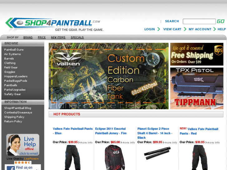 www.shop4paintballguns.com