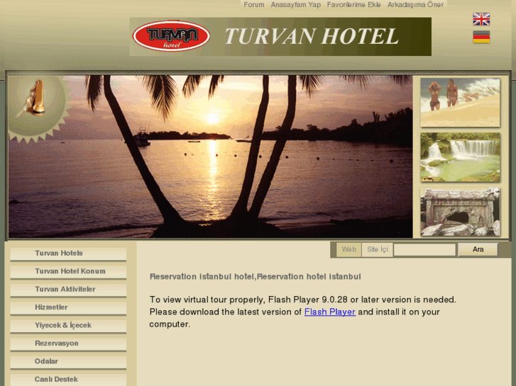 www.turvanhotel.com