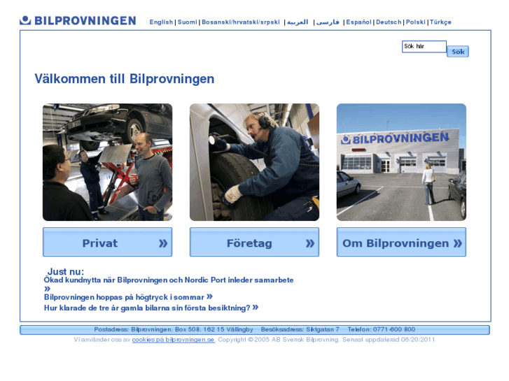 www.bilprovningen.se