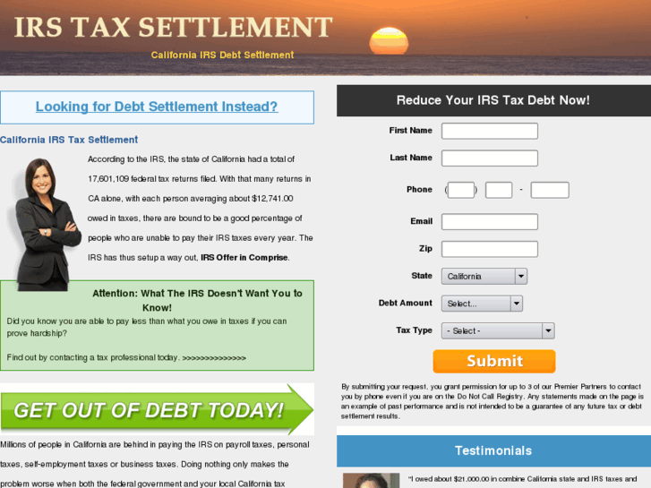 www.californiairsdebtsettlement.com